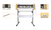 Máquina cortadora de vinilo de alta precisión, plóter de corte