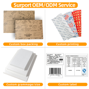 Logo Thương Hiệu Mỡ Bằng Chứng 500 Sheets Dày Nướng Bánh Giấy Lfgb Nhà Bếp Giấy Cho Nướng Cho Món Tráng Miệng - Product Image 5
