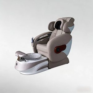 Fauteuil de massage des pieds multifonctionnel en cuir PU moderne pour salon de manucure avec bain de pieds intelligent - Product Image 2