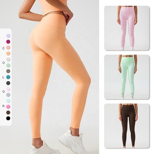 Pantaloni da Yoga taglie libere per donne con vita alta e Lifting con <span class=keywords><strong>effetto</strong></span> dimagrante <span class=keywords><strong>Leggings</strong></span> atletici - Product Image 2