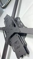 Châssis de drone agricole de pulvérisation FPV à charge lourde en fibre de carbone 3K T300 Zhanshen Mars 18 pouces 680 mm, bras de 12 mm, kit X-Class
