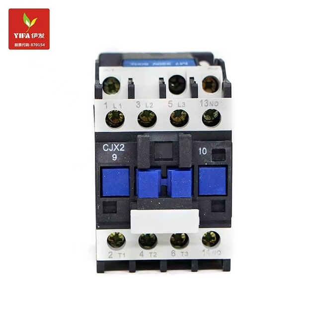 YIFA CJX2 AC Electric Motor Contactor 3 Phase 3P/4P 630A 380V Industrial Automation