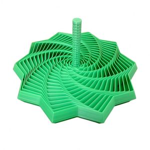 Jouet sensoriel anti-stress portable en forme d'étoile fractale imprimée en 3D, ornement visuel tridimensionnel de bureau, cadeaux - Product Image 4