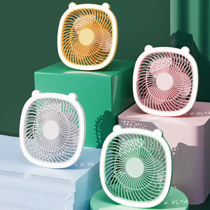 Wholesale USB Charging Home-Use <b>Desk</b> Lighting Fan Wall-Mounted <b>Large</b> Wind Circulation Portable for Dormitory Outdoor Use US - Product Image 5
