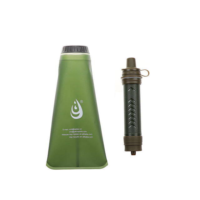 TPU Mini Reverse Osmosis Water Purifier Drinking Water Filter Straw