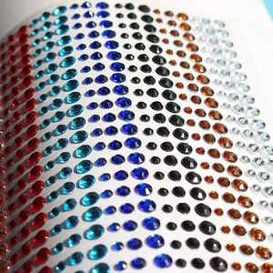 Multi-Color Face Jewels Stickers | 3D Rhinestone Decals for Face Decor Nail Art & DIY Craft Projects Crystal Sticker - Product Image 6