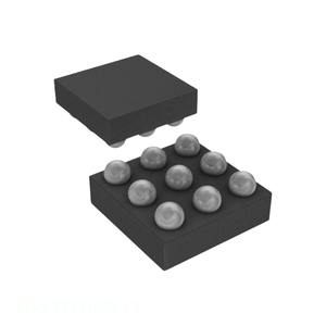 MAX77231EZL+T 9 XFBGA, WLBGA Distribuidor de Componentes Electrónicos IC REG BOOST 11.2V 10MA 9WLP Gestión de Energía (PMIC) - Product Image 1