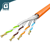 Cable de Red UTP Gcabling de 1000m, Ethernet, SFTP, Cat7e, Cat 7, 6e, Cat5e, 4p, 26AWG, 24AWG, AWG26, Cat 6, 5e, 100% Cobre