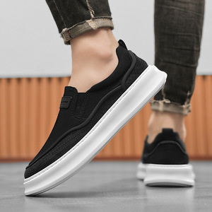 Zapatos de tela de estilo coreano, modernos, elegantes, duraderos, ligeros, de caña baja y transpirables, perfectos para usar con una sola pieza. - Product Image 4