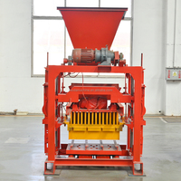 Machine automatique de fabrication de blocs de béton QTJ 4-35, machines à fabriquer des blocs, Royaume-Uni, Afrique, machines à fabriquer des blocs bon marché