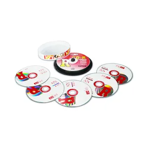 China export best quality blank cd-r with 700mb support for disc logo customization