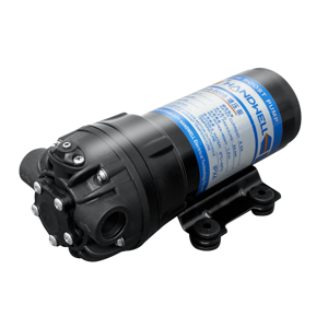 Pompa Booster RO Handwei 24VDC 1200GPD (Pompa a Diaframma con Motore DC) ad Alta Pressione per Depuratori d'Acqua, Distributori Automatici, Macchine da Caffè e Bevande - Product Image 1