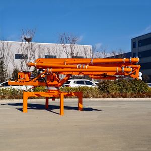 Fabricant chinois JIUHE, flèche de placement de béton mobile de type araignée de 14 m, distributeur de béton, épandeur de béton - Product Image 3