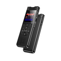 Enregistreur vocal Lecteur MP3 8828 USB 2.0 Stylo d'enregistrement WAV Écran HD Réduction du bruit Idéal pour les cours et les affaires en déplacement