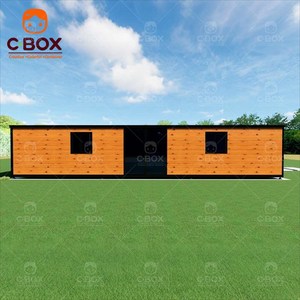 บ้านพักตากอากาศสำเร็จรูป Cbox Luxury Villa ขนาด 40 ฟุต แบบเคลื่อนย้ายได้ สำหรับครอบครัว 2 3 4 5 ห้องนอน บ้านคอนเทนเนอร์แบบขยายได้ - Product Image 3