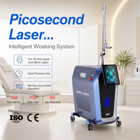 Machine de suppression de tatouages au laser Q-Switched Pico Yag approuvée 510K avec écran tactile de 10,4 pouces pour l'élimination des taches brunes, des grains de beauté et des taches de rousseur (usage en salon)