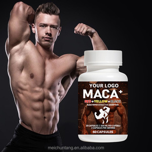 Cápsulas de Maca Preta e Ashwagandha para Vitalidade Masculina, Energia, Suporte Imunológico e Crescimento Muscular - Uso Adulto, 60 Cápsulas - Product Image 4