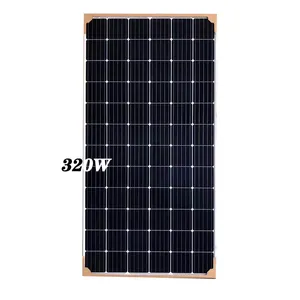 मोनो सौर पैनल 320w बिक्री के लिए 36v सौर पैनल Monocrystalline