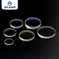 ZPLASER 50x2mm Ventana de fibra óptica de sílice fundida de alta potencia 55*1,5mm lente de vidrio protectora láser para cabezal de corte láser