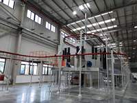L'éolienne résistante d'équipement d'énergie renouvelable de temps partie la chaîne de production électrostatique en aluminium de revêtement
