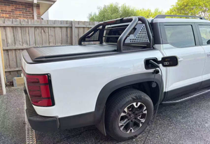 Persiana enrollable plegable retráctil para maletero de camioneta, cubierta de Tonneau bloqueable impermeable de aleación de aluminio para montaje Universal - Product Image 4