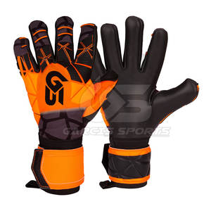Gants de Football professionnels adultes de haute qualité en cuir antidérapant résistant à l'usure équipement de sport pour les gardiens de but - Product Image 1