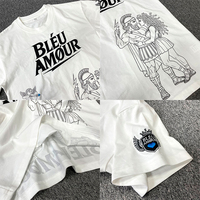 T-shirts en coton 100% de haute qualité personnalisés en gros, impression par transfert thermique DTF, logo, impression à l'écran, t-shirts pour hommes