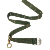 Collier de traction réglable en toile épaisse pour bétail, veau et mouton, modèle GF-625 vert, 7 mm d'épaisseur, durable