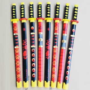 Épée de samouraï en bois pour enfants, 55 cm, style japonais - Product Image 1