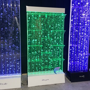 Panel de pared de burbujas de agua acrílicas con luz LED que cambia de color para decoración interior y exterior - Product Image 2