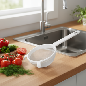 Lot de 5 passoires métalliques fines pour la cuisine domestique – Ustensile de cuisson - Product Image 3