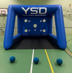 Porta da <span class=keywords><strong>Calcio</strong></span> Gonfiabile per Carnevale, <span class=keywords><strong>Gioco</strong></span> di Tiri al Bersaglio, Simulatore di Calci di Rigore Gonfiabile per Scuole - Product Image 1