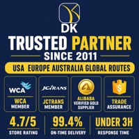 Service d'expédition maritime DK SAILING Chine-Europe FCL LCL 20ft 40ft 40HQ DDP Transitaire maritime porte-à-porte