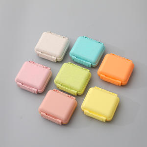 新しいデザインのカスタムロゴ生分解性ピルボックスデザイナーECOフレンドリーなダブルピルボックス - Product Image 4