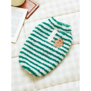 Lujoso chaleco verde XL con tiras de poro para mascotas, impermeable clásico elegante, accesorio para perros, talla XS, ropa de lujo para mascotas - Product Image 1