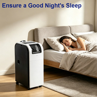 Enfriador Portátil R290, Aire Acondicionado de 14000 BTU, Enfriador y Calefactor, Aire Acondicionado Portátil para el Hogar