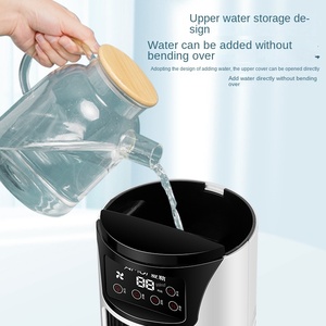 พัดลมมินิพัดลมระบายความร้อนด้วยน้ำแบบพกพาพัดลม<span class=keywords><strong>ตั้งโต๊ะ</strong></span>เครื่องปรับอากาศขนาดเล็กพร้อมถังเก็บน้ำ300มล. พัดลมระบายความร้อน - Product Image 2