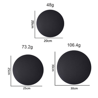 Eversoul Tapis de protection antidérapant pour comptoir, isolant thermique, dessous de plat, dessous de tasse, set de table en silicone