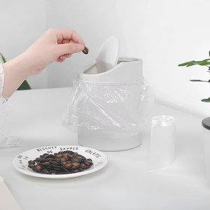 Mini Cestino da Scrivania, Piccolo Contenitore per Rifiuti <span class=keywords><strong>con</strong></span> Coperchio, Bidone per Camera da Letto, Scatola Portaoggetti per Scrivania - Product Image 4
