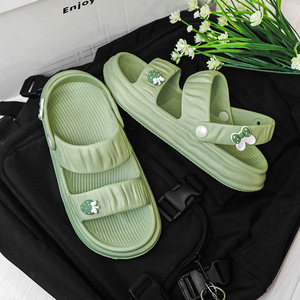 Womens <b>Platform</b> <b>Sandals</b> Open Toe Breathable <b>Wedges</b> Beach Shoes Summer Outdoor Height Increasing Slippers Candy Colors - Product Image 3