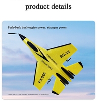 Modèle d'avion EPP, planeur en mousse anti-chute, jouets volants incassables, Su 35 27, avion télécommandé radio RC