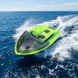 Go-Kart Elettrico Compatto 72V in Materiale ASA, Mini Barca ad Alta Velocità per Sport Acquatici nell'Oceano - Product Image 1