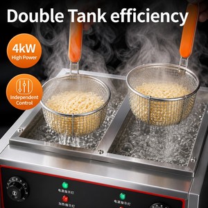 เครื่องต้มบะหมี่ไฟฟ้าแบบตั้งโต๊ะ 4 ช่อง ยี่ห้อ Commercial Electric 220V 4kW สำหรับร้านอาหาร ราเมน อุด้ง พาสต้า - Product Image 2