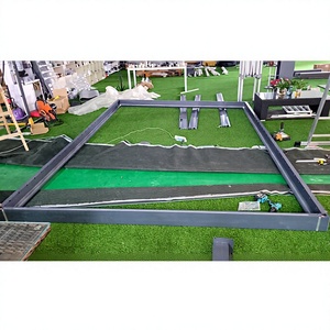 Manuelle Smart <span class=keywords><strong>Flipboard</strong></span> Lamellen-Pergola Aluminium-Dach Handkurbelantrieb 3 x 3 m Rechteckige Terrasse Outdoor - Product Image 1