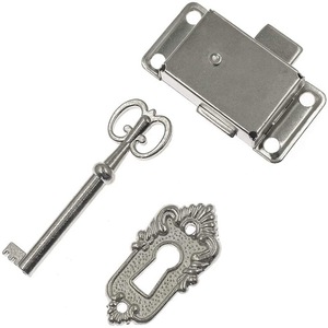 Furniture <b>Lock</b> European Style Zinc Alloy Die Cast Drawer <b>Lock</b> With Key Set Durable Classic Design - Product Image 2