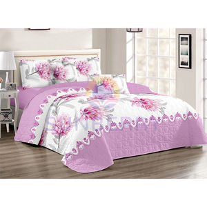 Couvre-lit imprimé en gros, rembourrage en coton, couette, motif floral magnifique, literie pour usage domestique - Product Image 4