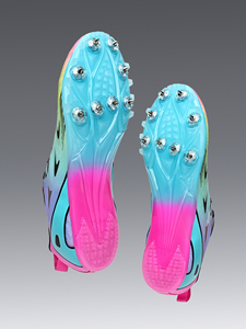 Chaussures de football FG à semelle cloutée avec logo personnalisé, base à crampons ferme, antidérapantes, <span class=keywords><strong>pour</strong></span> l'extérieur, chaussures de football professionnelles ODM/OEM - Product Image 4