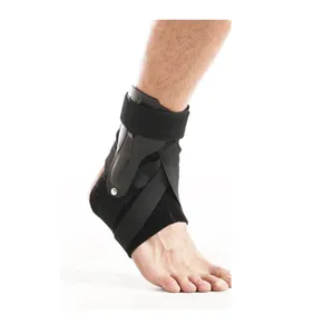 Suporte médico para tornozelo, cadarço ajustável, suporte esportivo para tornozelo, protetor elástico para os pés