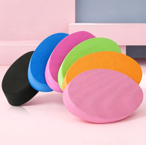 Tapis d'équilibre ovale en TPE pour yoga, équipement de fitness, exercice, massage, vente en gros, logo personnalisé, coussin premium, somatosensoriel - Product Image 1