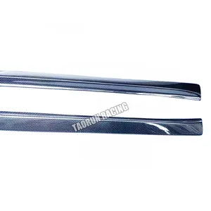 Jupe d'extension de pare-chocs latéral en fibre de carbone Style PSM pour Benz W205 S205 C180 C200 C300 C42 C63 Sedan & Wagon 15-21 - Product Image 5